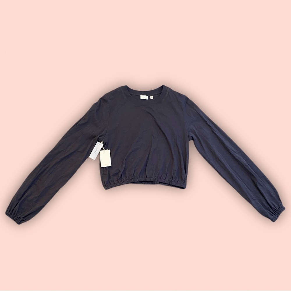 Wilfred Grey Long Sleeve Top
